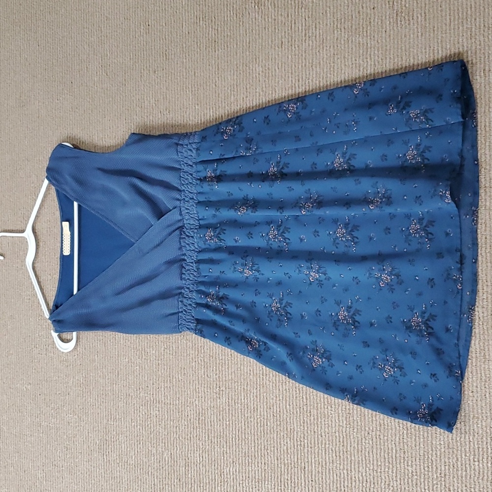 Pins and Needles blue dress small